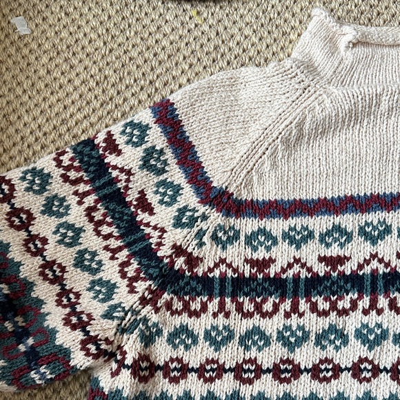 Vintage Eddie Bauer roll neck ski sweater - Picture 8 of 10